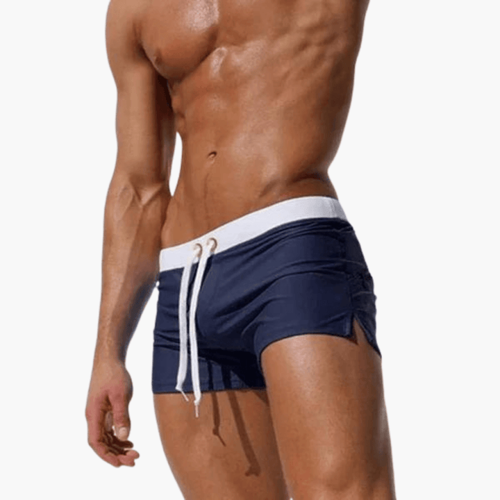 Short de bain moulant pour homme – Plage été taille ajustée