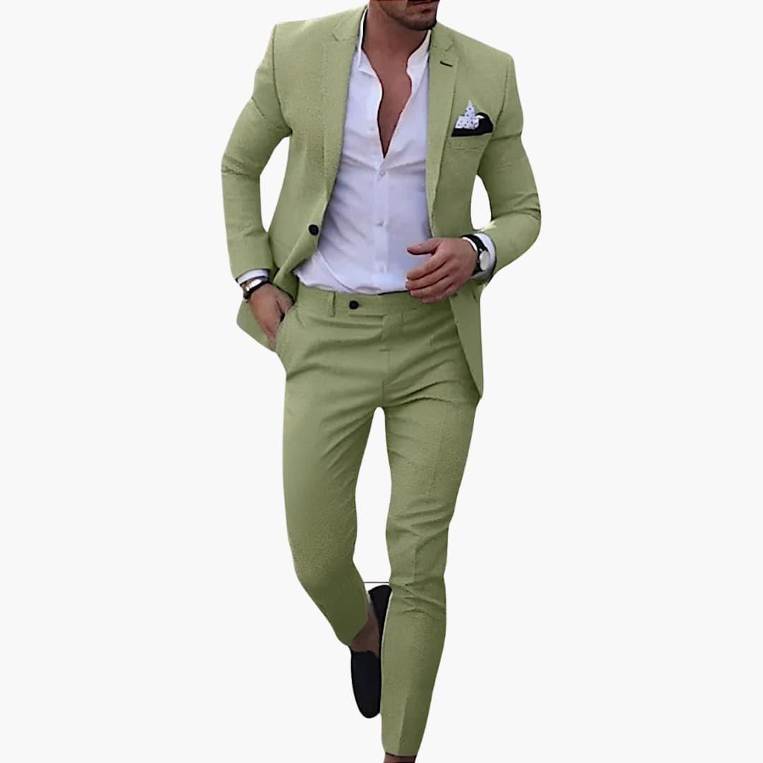 Costume de cérémonie élégant et ajusté pour hommes - ParisienMode