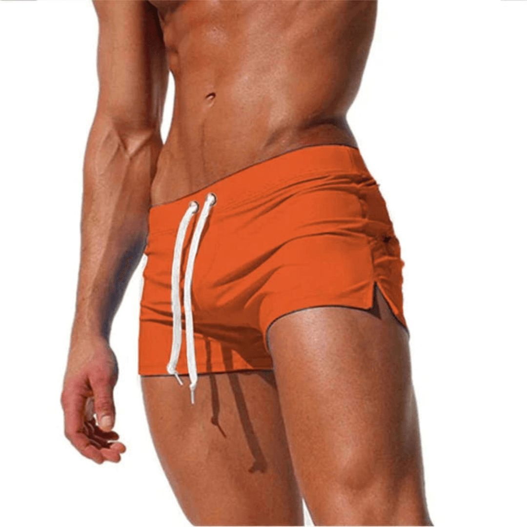 Short de bain moulant pour homme – Plage été taille ajustée