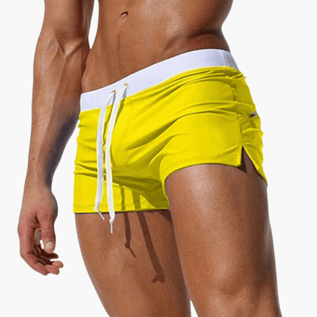 Short de bain moulant pour homme – Plage été taille ajustée