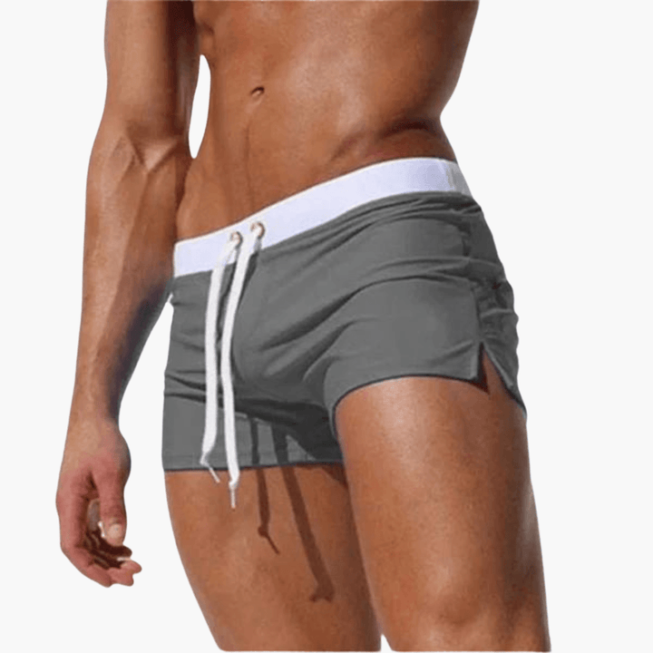 Short de bain moulant pour homme – Plage été taille ajustée