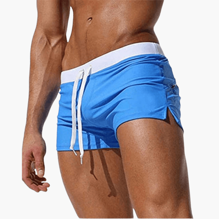 Short de bain moulant pour homme – Plage été taille ajustée